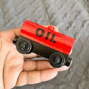 Thomas & Friends Wooden Railway oil tanker 
Wood Train